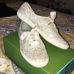 Glitter Keds x kate spade